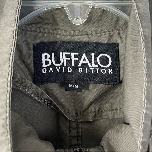 David Bitton Buffalo green military style jacket. Size medium GUC - Picture 10 of 10
